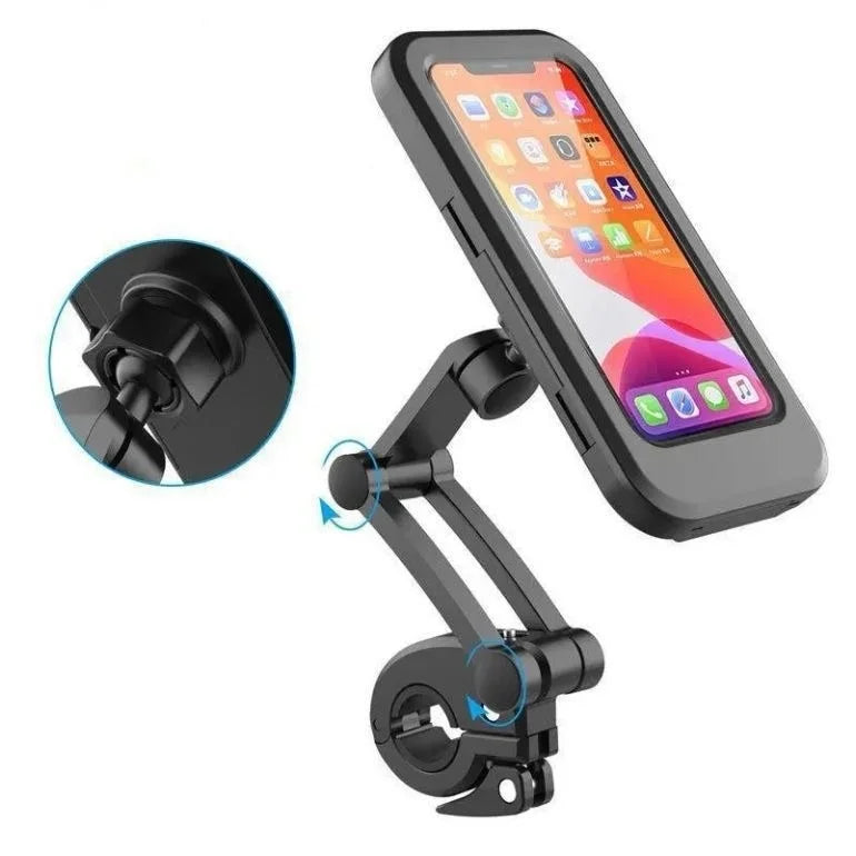 Yisen Universal 360 Rotating Motorcycle and Bicycle Phone Holder Adjustable Mobile Phone Holder