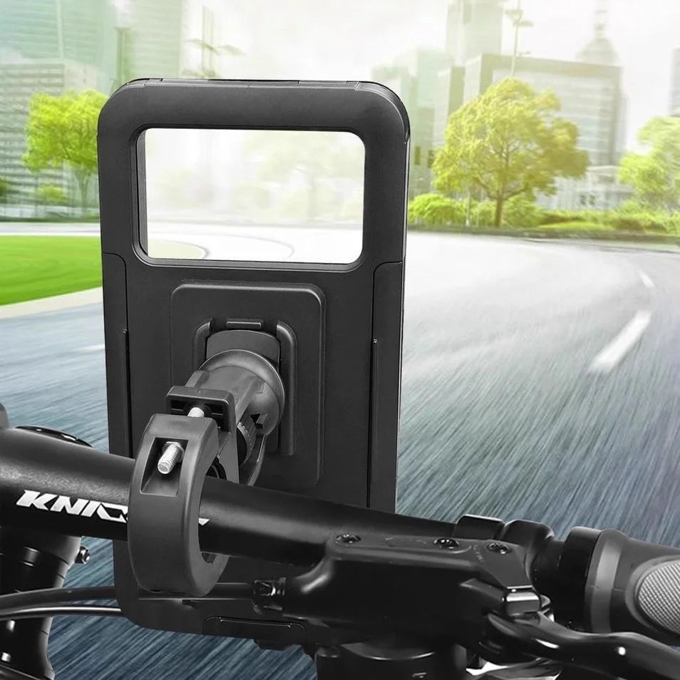 Yisen Universal 360 Rotating Motorcycle and Bicycle Phone Holder Adjustable Mobile Phone Holder
