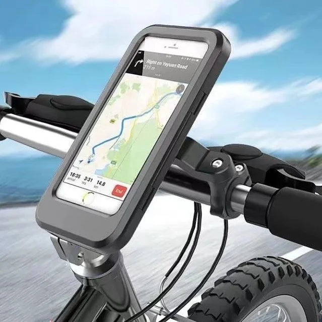 Yisen Universal 360 Rotating Motorcycle and Bicycle Phone Holder Adjustable Mobile Phone Holder