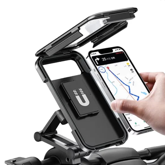 Yisen Universal 360 Rotating Motorcycle and Bicycle Phone Holder Adjustable Mobile Phone Holder