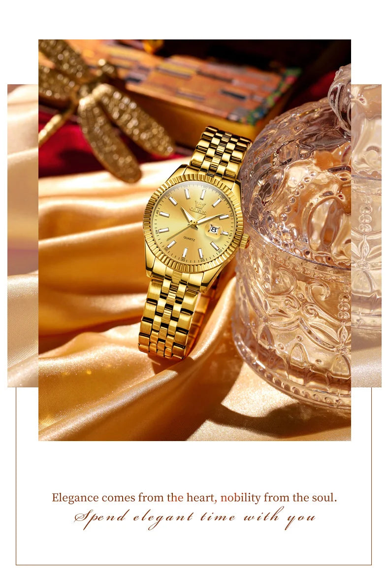 MYeasyBreeze™ Montre femme acier inoxydable