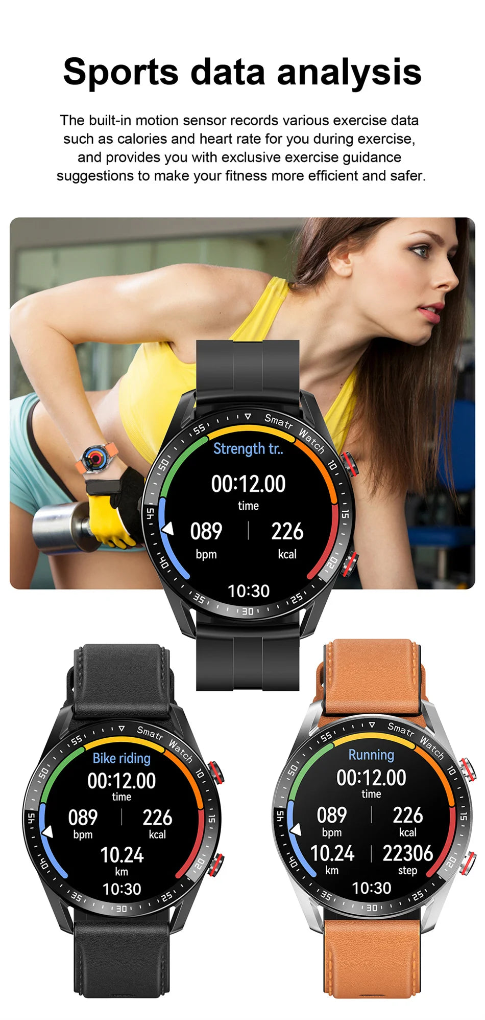 2025 New Outdoor Sports Smart Watch Men GT Series 1.53 inch AMOLED Screen Sports Watch ECG+PPG Health Smartwatch Man For Huawei