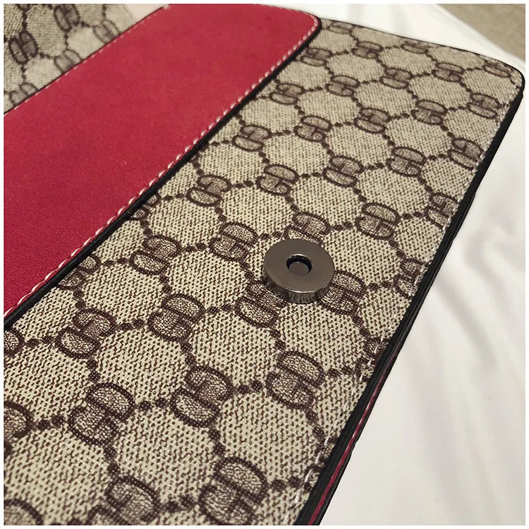 Luxury Bag 2025 New Trendy Fashion Dionysus Bag Retro Print Mini Shoulder Crossbody Chain Women's Bag