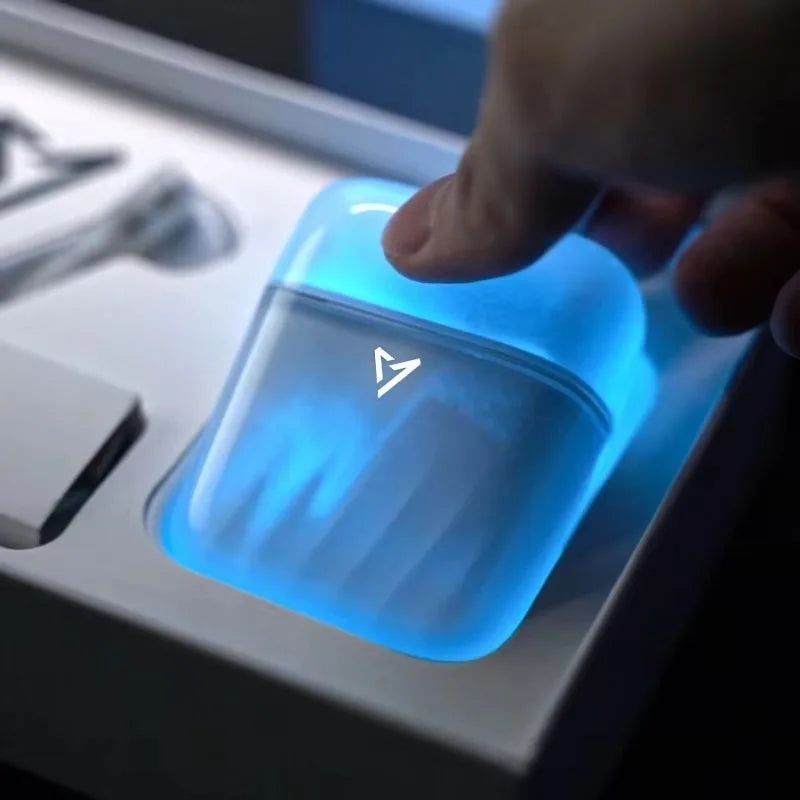 LIUP Pods LP1 luminous quicksand earphone glows in the dark. Low-delay wireless ENC noise reduction Bluetooth headset headphones