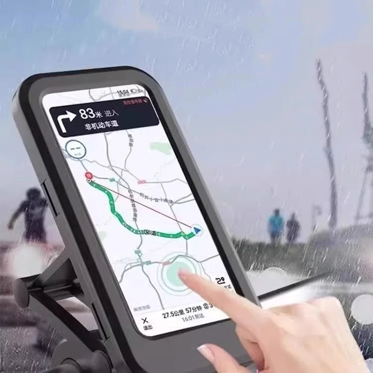 Yisen Universal 360 Rotating Motorcycle and Bicycle Phone Holder Adjustable Mobile Phone Holder