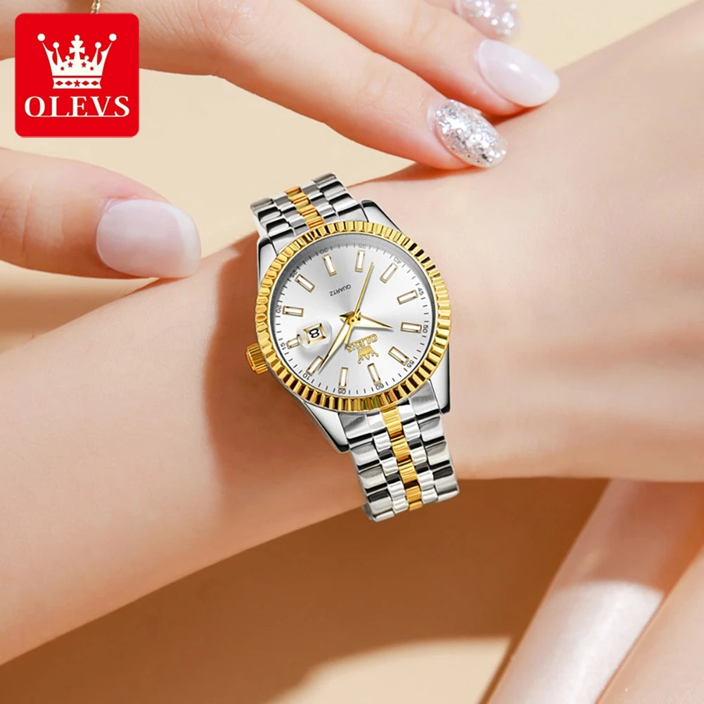 MYeasyBreeze™ Montre femme acier inoxydable