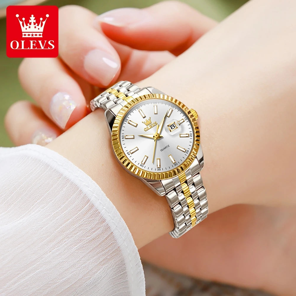 MYeasyBreeze™ Montre femme acier inoxydable