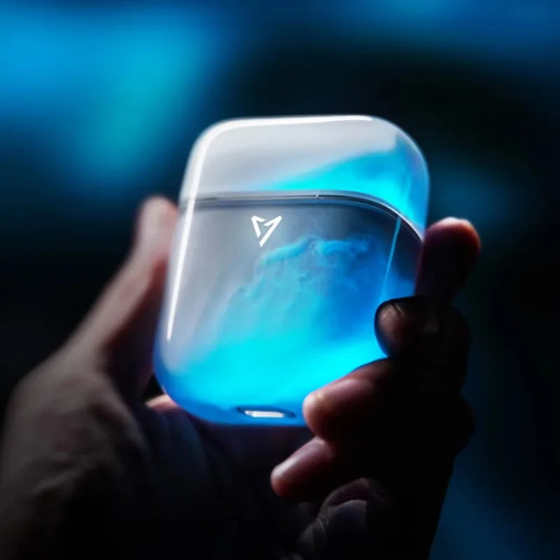 LIUP Pods LP1 luminous quicksand earphone glows in the dark. Low-delay wireless ENC noise reduction Bluetooth headset headphones