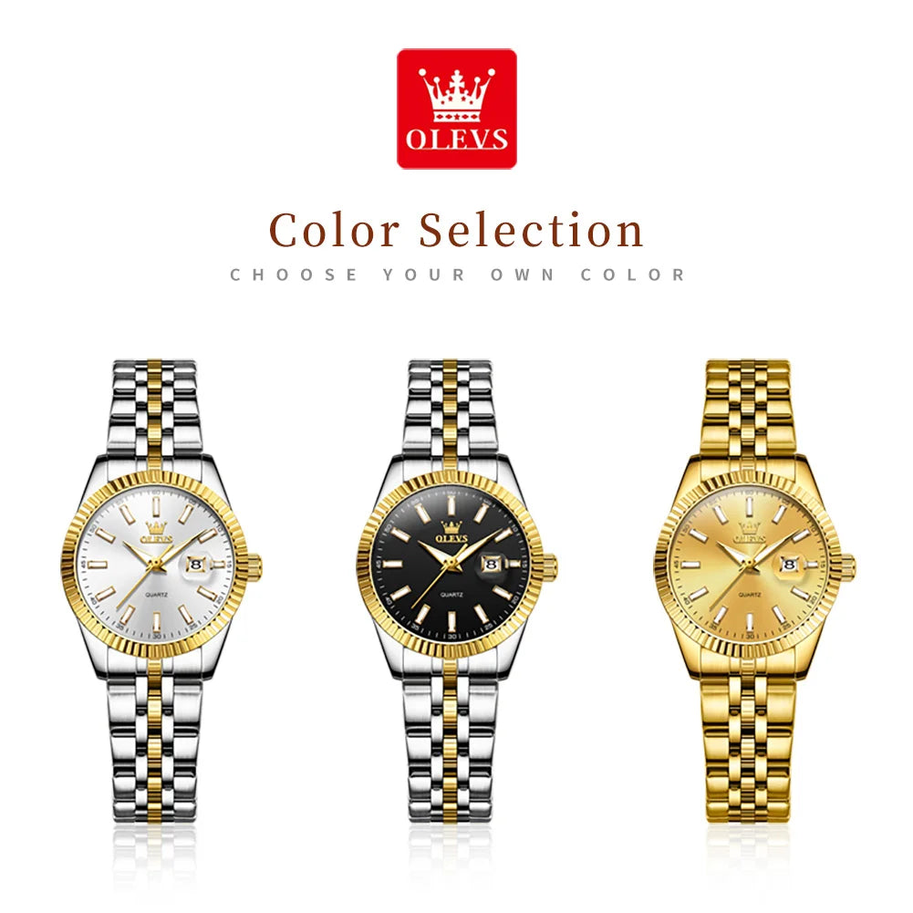 MYeasyBreeze™ Montre femme acier inoxydable