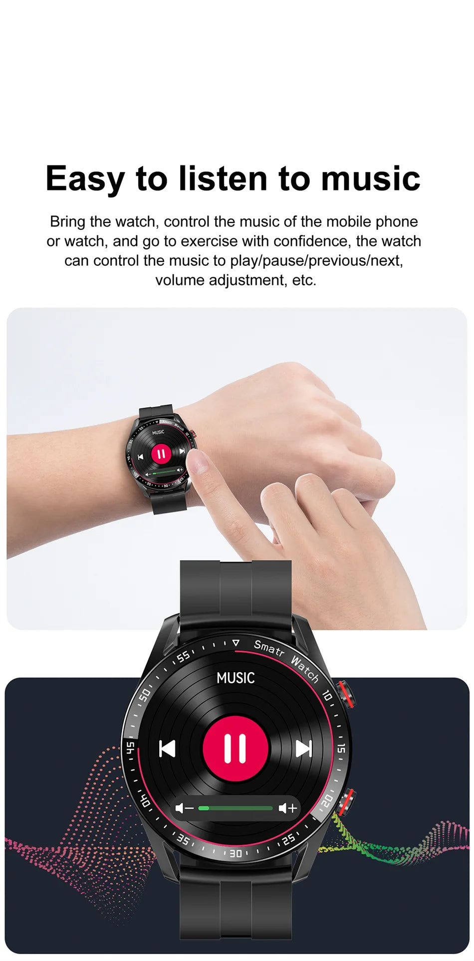 2025 New Outdoor Sports Smart Watch Men GT Series 1.53 inch AMOLED Screen Sports Watch ECG+PPG Health Smartwatch Man For Huawei